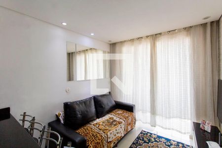 Sala e Cozinha Integrada  de apartamento à venda com 1 quarto, 34m² em Jardim Santa Teresinha, São Paulo