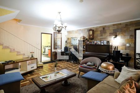 Sala de casa para alugar com 5 quartos, 380m² em Barcelona, São Caetano do Sul