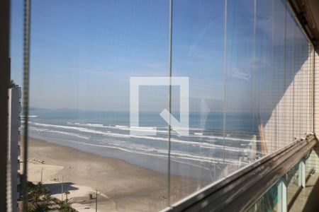 Varanda vista de apartamento para alugar com 2 quartos, 90m² em Vilamar, Praia Grande