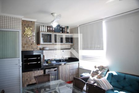 Área gourmet de apartamento para alugar com 2 quartos, 90m² em Vilamar, Praia Grande