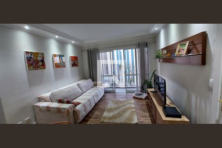 Sala de apartamento à venda com 3 quartos, 91m² em Centro, Santo André
