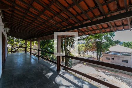 Varanda da Sala de casa à venda com 4 quartos, 580m² em Jardim Atlântico, Belo Horizonte