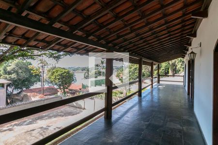 Varanda da Sala de casa à venda com 4 quartos, 580m² em Jardim Atlântico, Belo Horizonte