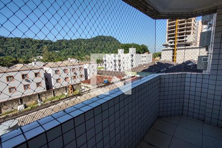 Sacada de apartamento para alugar com 2 quartos, 61m² em Canto do Forte, Praia Grande