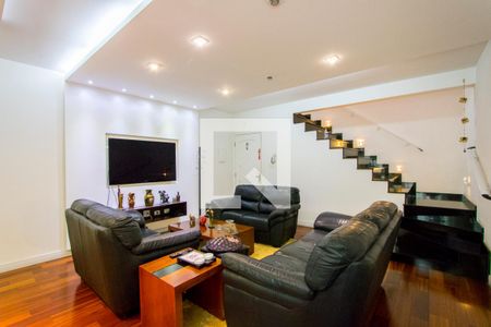 Sala de apartamento à venda com 3 quartos, 200m² em Vila Pires, Santo André