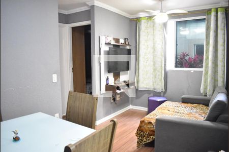 Sala de apartamento para alugar com 2 quartos, 42m² em Campo Grande, Rio de Janeiro