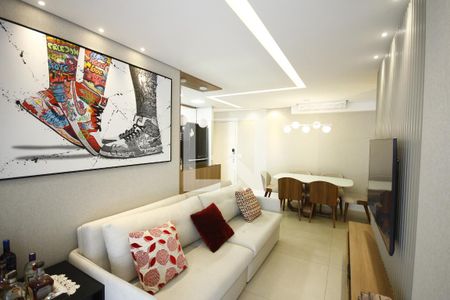 Sala de apartamento à venda com 2 quartos, 69m² em Vila Dom Pedro I, São Paulo