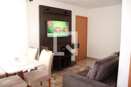 Sala de apartamento para alugar com 2 quartos, 56m² em Shopping Park, Uberlândia