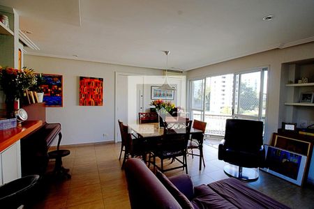 Sala  de apartamento à venda com 3 quartos, 127m² em Real Parque, São Paulo