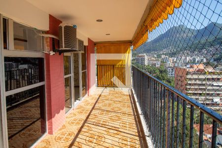 Varanda da Suíte de apartamento à venda com 5 quartos, 197m² em Tijuca, Rio de Janeiro