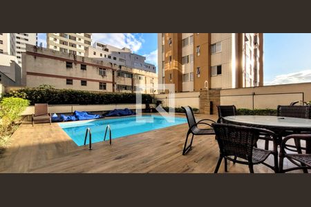 Área comum - Piscina de apartamento à venda com 1 quarto, 60m² em Santo Agostinho, Belo Horizonte