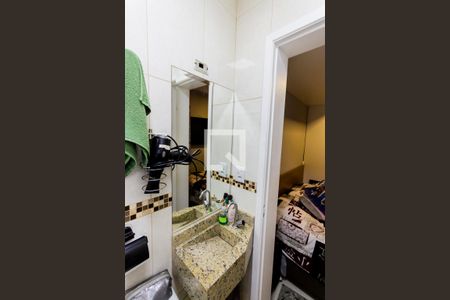 Banheiro da Suíte de apartamento à venda com 2 quartos, 145m² em Vila Curuca, Santo André