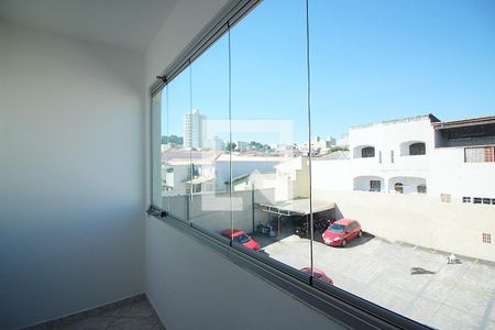 Sacada da Sala  de apartamento para alugar com 2 quartos, 99m² em Vila Jordanopolis, São Bernardo do Campo