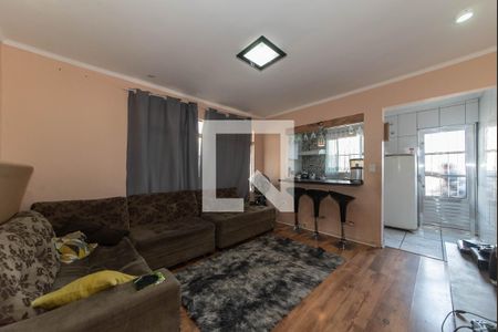 Sala de casa para alugar com 3 quartos, 125m² em Vila Falchi, Mauá