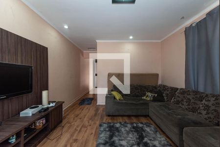 Sala de casa para alugar com 3 quartos, 125m² em Vila Falchi, Mauá