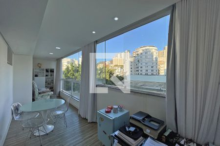 Sala de apartamento à venda com 3 quartos, 278m² em Sion, Belo Horizonte