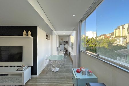 Sala de apartamento à venda com 3 quartos, 278m² em Sion, Belo Horizonte