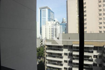 Vista do Quarto de apartamento para alugar com 1 quarto, 22m² em Bela Vista, São Paulo