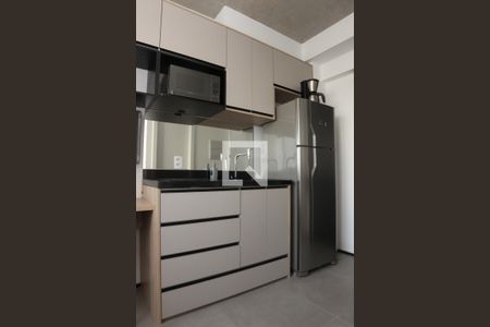 Cozinha de apartamento para alugar com 1 quarto, 22m² em Bela Vista, São Paulo