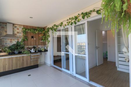 Varanda gourmet de apartamento para alugar com 2 quartos, 72m² em Jardim das Acácias, São Paulo