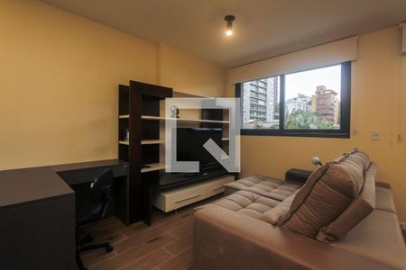 Sala de apartamento à venda com 1 quarto, 41m² em Auxiliadora, Porto Alegre