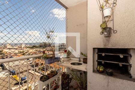 Varanda da Sala de apartamento para alugar com 3 quartos, 67m² em Vila das Bandeiras, Guarulhos