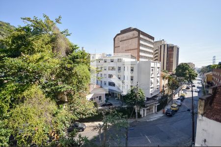 Vista da Sala de apartamento à venda com 3 quartos, 120m² em Rio Comprido, Rio de Janeiro