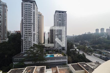 Vista da Varanda da Sala de apartamento para alugar com 3 quartos, 117m² em Vila Andrade, São Paulo