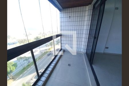 Sacada Sala de apartamento para alugar com 2 quartos, 114m² em Itararé, São Vicente