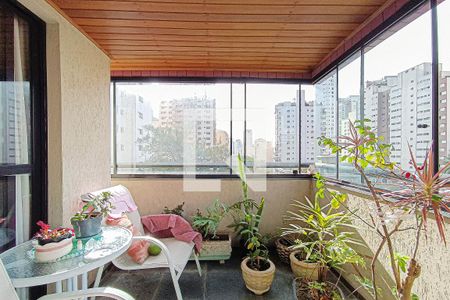Varanda da Sala de apartamento à venda com 4 quartos, 240m² em Vila Mariana, São Paulo