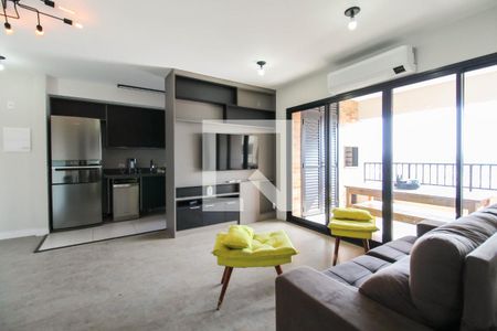 Sala de apartamento à venda com 2 quartos, 70m² em Brás, São Paulo