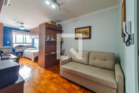 sala de apartamento para alugar com 1 quarto, 27m² em Liberdade, São Paulo