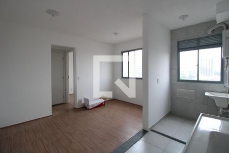Sala  de apartamento para alugar com 1 quarto, 39m² em Várzea da Barra Funda, São Paulo