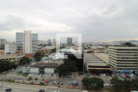 Vista da sala  de apartamento para alugar com 1 quarto, 39m² em Várzea da Barra Funda, São Paulo