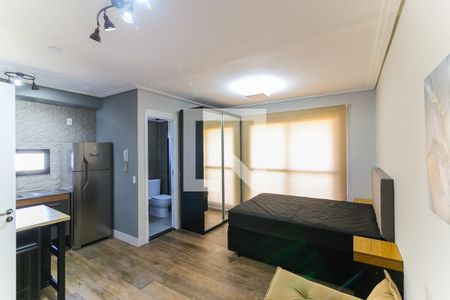 Sala/Quarto de apartamento para alugar com 1 quarto, 26m² em Jardim Panorama, São Paulo