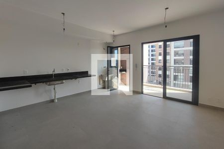 Sala/Cozinha de apartamento para alugar com 2 quartos, 77m² em Swiss Park, Campinas