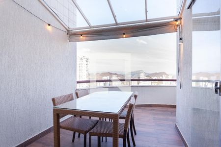 Varanda da Cozinha de apartamento para alugar com 1 quarto, 60m² em Vale do Sereno, Nova Lima