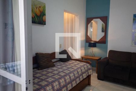 Sala de apartamento para alugar com 1 quarto, 47m² em Canasvieiras, Florianópolis