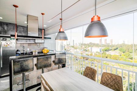 Varanda de apartamento à venda com 1 quarto, 53m² em Santo Amaro, São Paulo