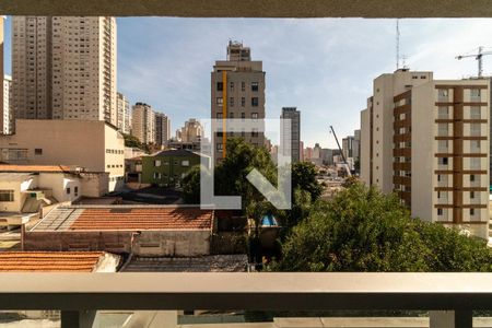 Vista da Varanda de kitnet/studio à venda com 1 quarto, 38m² em Perdizes, São Paulo