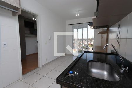 Sala/Cozinha de apartamento à venda com 1 quarto, 28m² em Vila Alpina, São Paulo