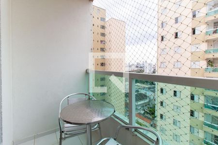 Varanda da Sala de apartamento à venda com 3 quartos, 75m² em Tatuapé, São Paulo