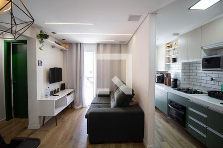 Sala de apartamento à venda com 2 quartos, 101m² em Vila Carmosina, São Paulo