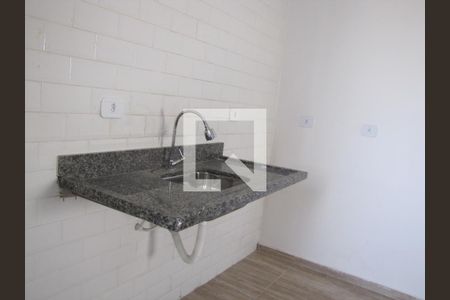 Sala/Cozinha de apartamento para alugar com 1 quarto, 35m² em Vila Guilhermina, São Paulo