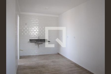 Sala/Cozinha de apartamento para alugar com 1 quarto, 35m² em Vila Guilhermina, São Paulo