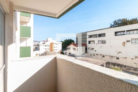 Varanda da Sala de apartamento à venda com 2 quartos, 60m² em Carlos Prates, Belo Horizonte