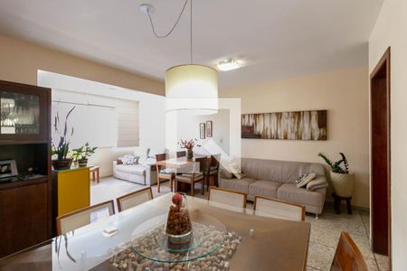 Sala de apartamento à venda com 4 quartos, 140m² em Santo Antônio, Belo Horizonte