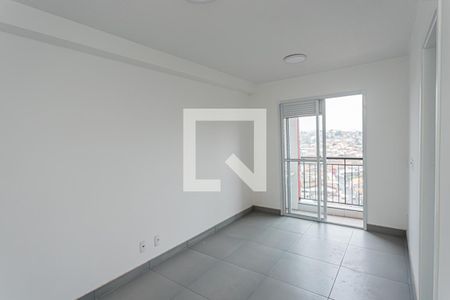 Sala e cozinha  de apartamento para alugar com 1 quarto, 35m² em Sítio Morro Grande, São Paulo