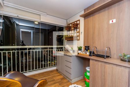 Varanda de apartamento à venda com 2 quartos, 56m² em Quinta da Paineira, São Paulo