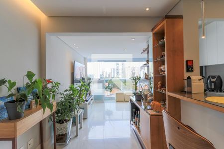 Sala de apartamento à venda com 2 quartos, 70m² em Campo Belo, São Paulo